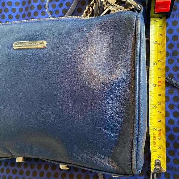 Rebecca Minkoff Blue Leather Crossbody Bag - Picture 9 of 13